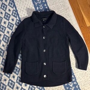 Vintage Ann Taylor collared cardigan